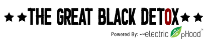 The Great Black Detox logo